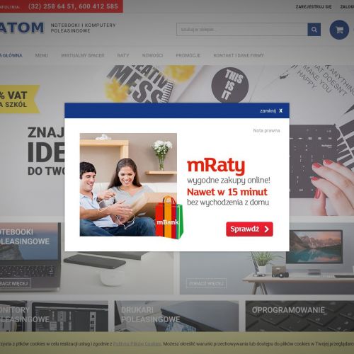 Poleasingowe laptopy - Katowice