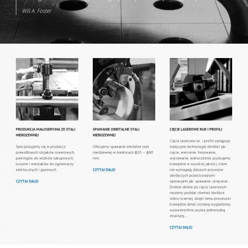 Cięcie profili - Lubin