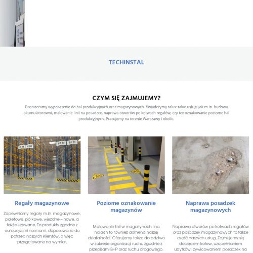 Regał magazynowy Warszawa