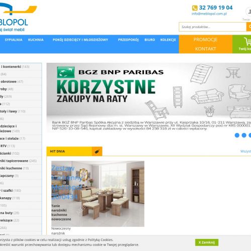 Meble pokojowe - Warszawa