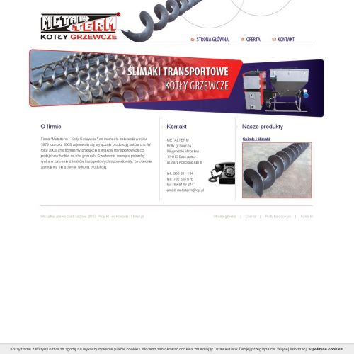 Podajniki ślimakowe