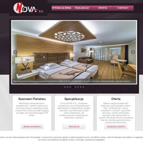 Obrusy hotelowe - Kraków