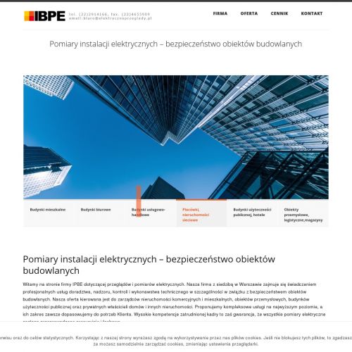 Wrocław - przegląd instalacji elektrycznej łódź