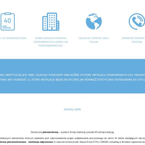 Instalacje odgromowe Bydgoszcz