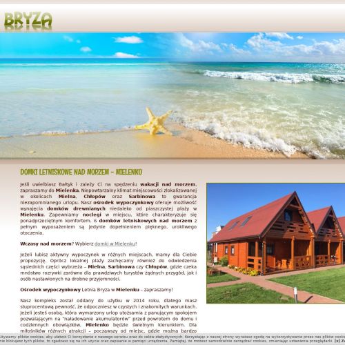 Wczasy nad morzem domki chłopy