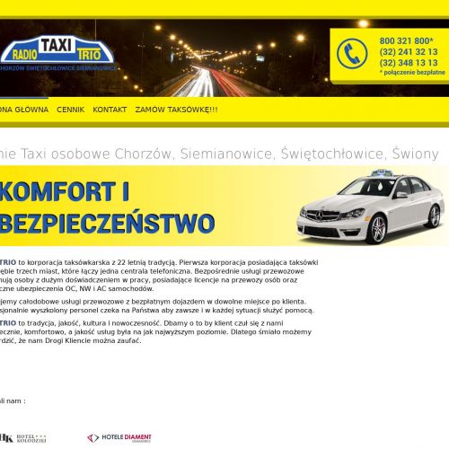 Siemianowice taxi w Chorzowie