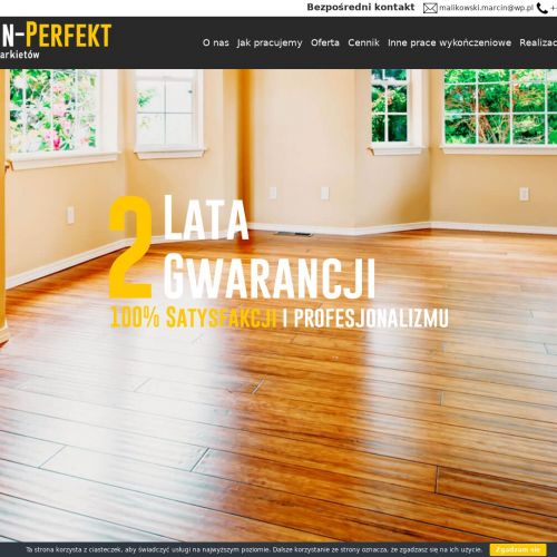 Płock - bezpyłowe cyklinowanie