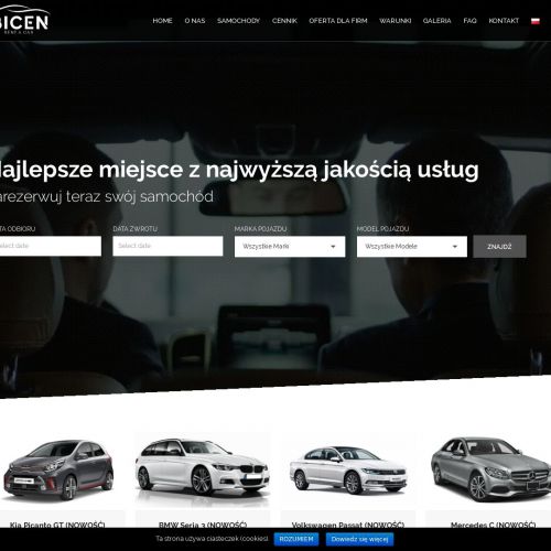 Warszawa - wynajem samochodu