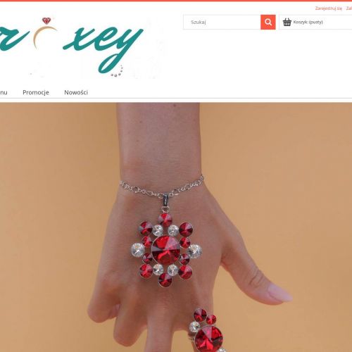 Długi wisiorek swarovski sklep