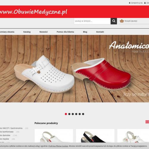 Chodaki damskie w kwiaty