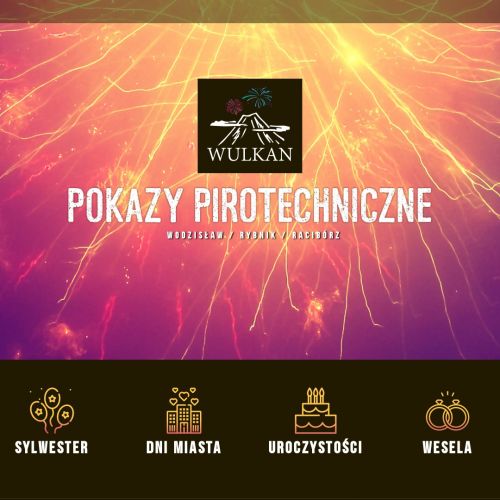 Pokazy pirotechniczne w sylwestra śląsk w Katowicach