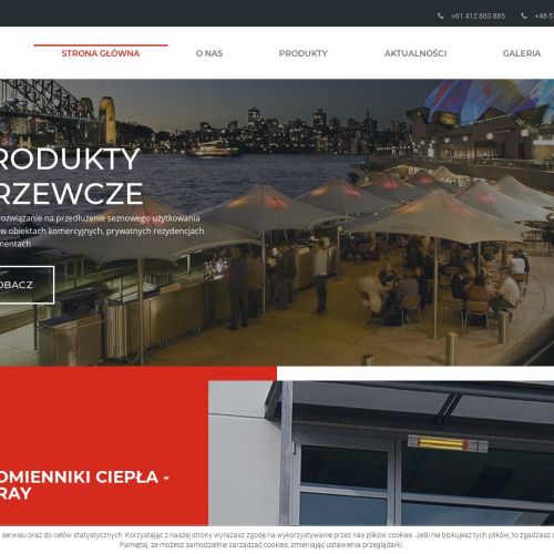 Parasole całoroczne do ogródka piwnego