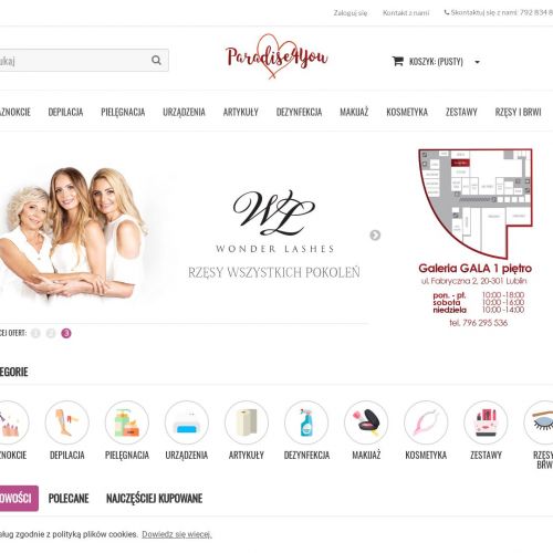 Lublin - hurtownia dla salonów kosmetycznych