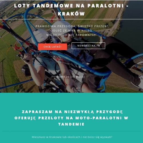 Kraków - lot tandemowy