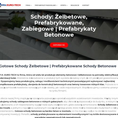 Poznań - producent słupów żelbetowych