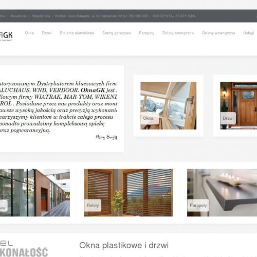 Otwock - stolarka aluminiowa do domów energooszczędnych