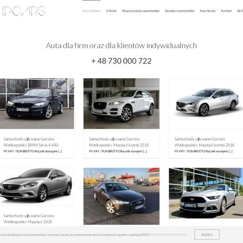 Sprzedaż samochodów używanych od dealera - Gorzów Wielkopolski