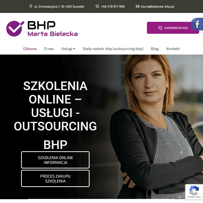 Szkolenie okresowe bhp online w Suwałkach