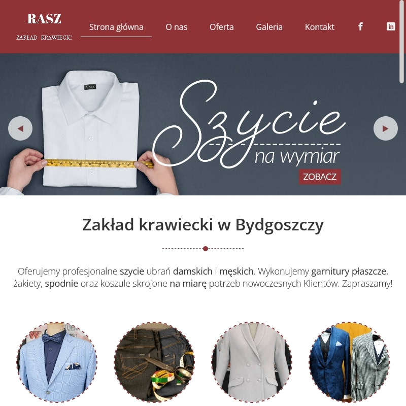 Szycie spodni na miarę - Grudziądz