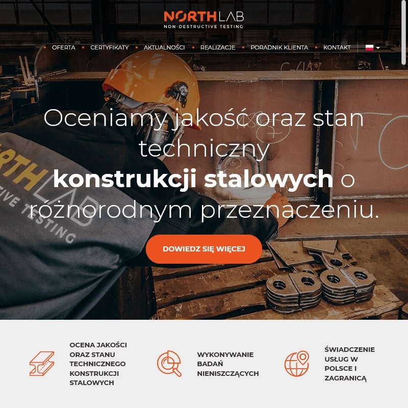 Gdańsk - badania nieniszczące