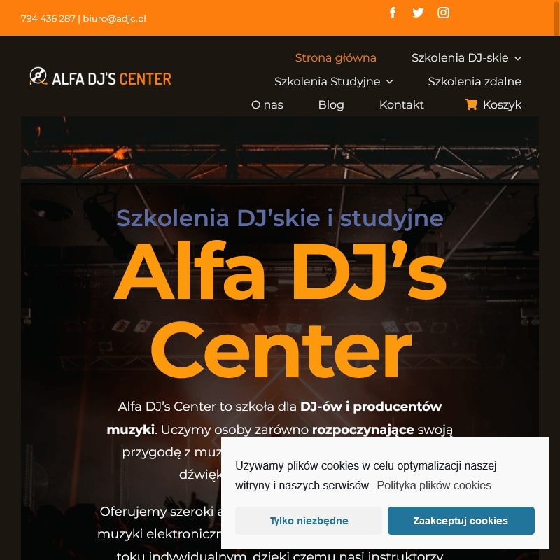 Dj kurs w Warszawie