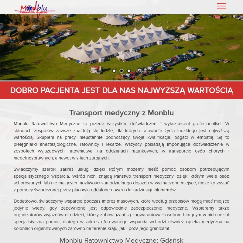 Karetka specjalistyczna w Gdyni