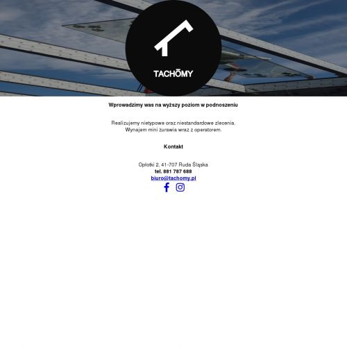 Mini żuraw do montażu okien