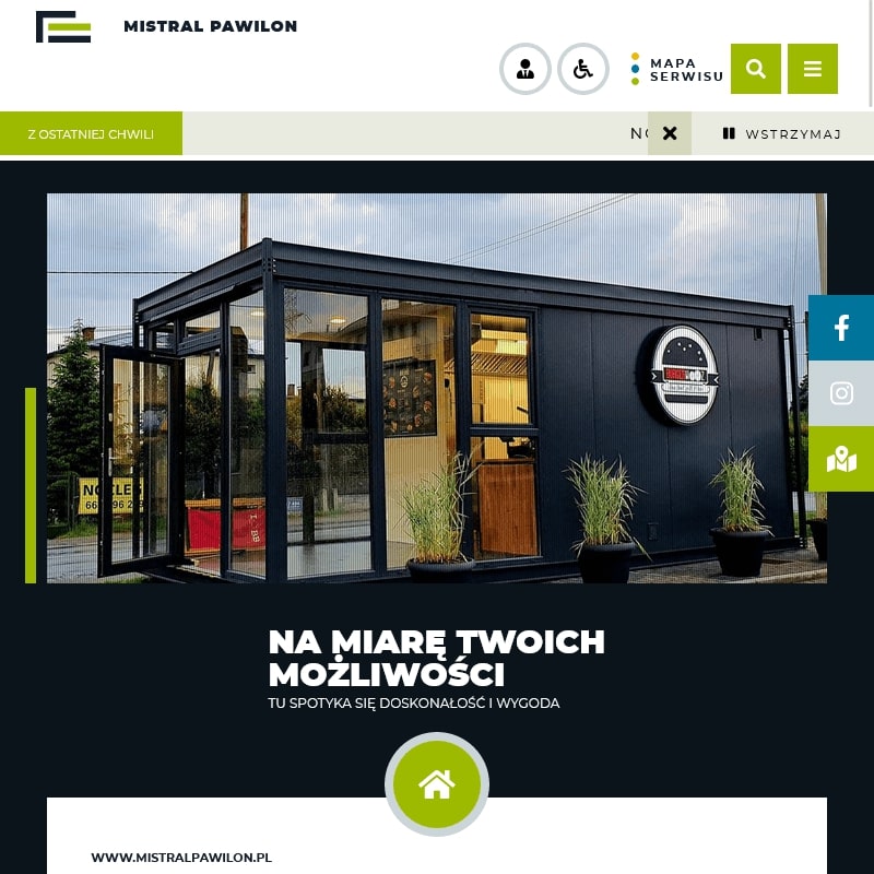 Pawilon handlowy modułowy w Częstochowie