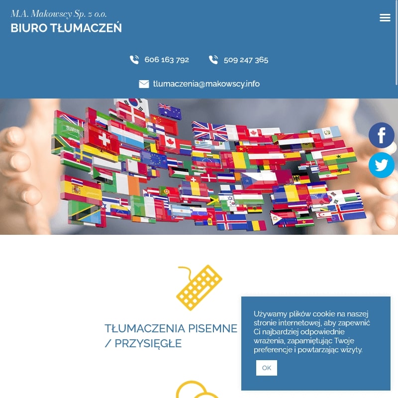 Tłumaczenia kabinowe Warszawa