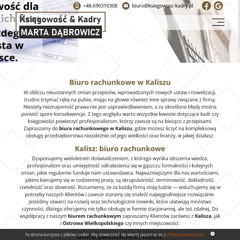 Ostrów Wielkopolski - usługi księgowe