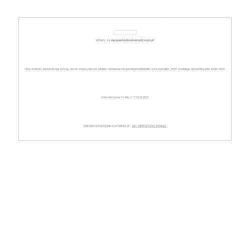 Skup aut w łodzi w Łodzi