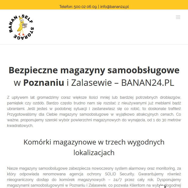 Magazyny na wynajem Poznań