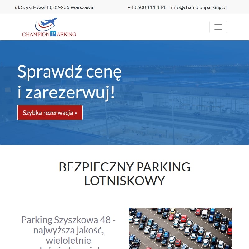 Parking warszawa okęcie najtaniej