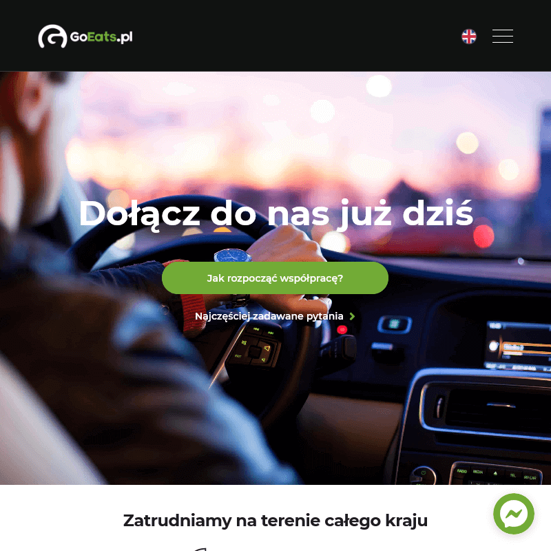 Uber eats jak zaczac w Olsztynie