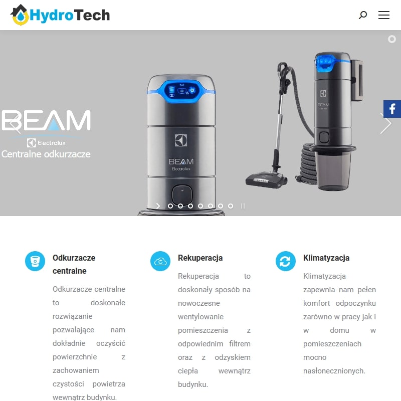 Electrolux beam akcesoria w Łodzi