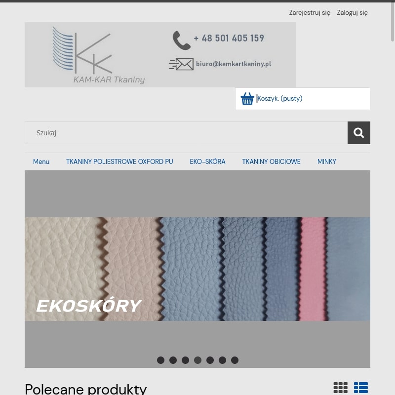 Tkaniny na markizy tarasowe