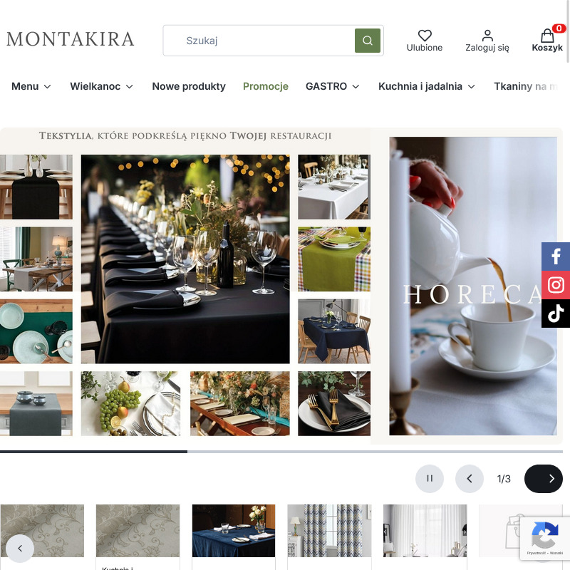 Obrusy dla gastronomii w Krakowie