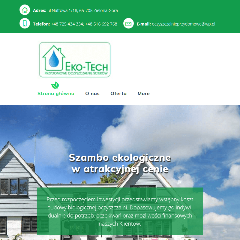 Szambo ekologiczne cena