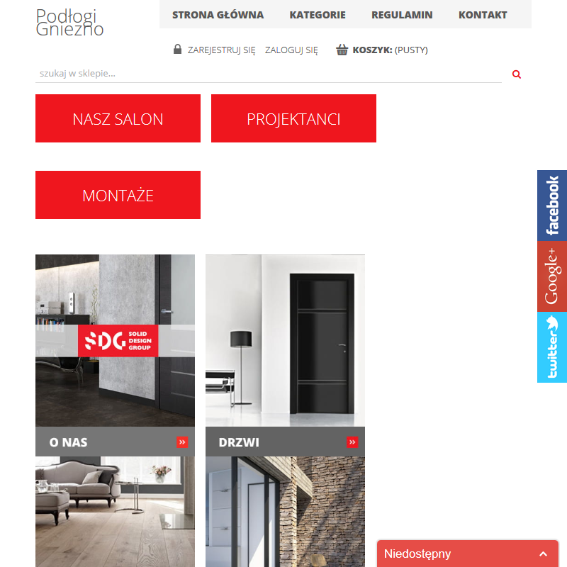 Drzwi bezprzylgowe - Gniezno