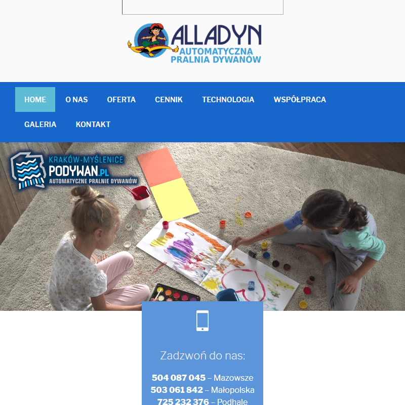 Krzeszowice - pranie dywanów warszawa z odbiorem