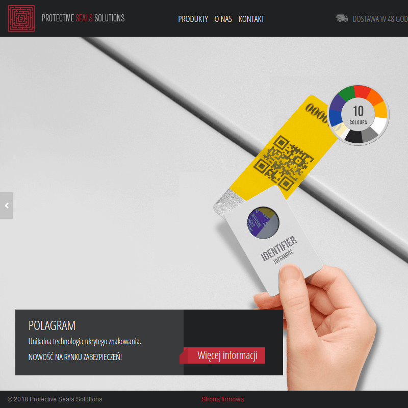 Plomby plastikowe numerowane - łódź