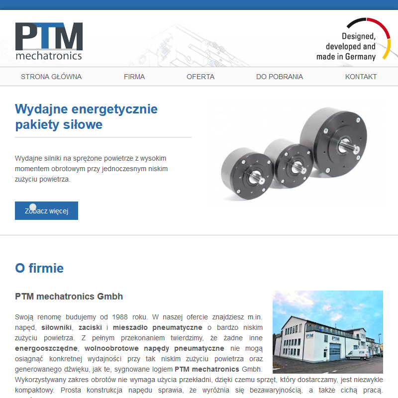 Ptm mechatronics w Poznaniu