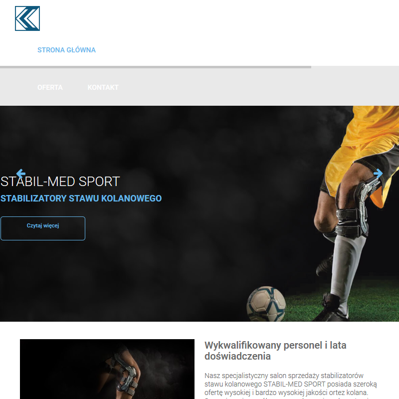 Poznań - orteza kolana długa