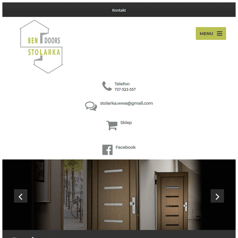 Warszawa - drzwi zewnętrzne stalowe