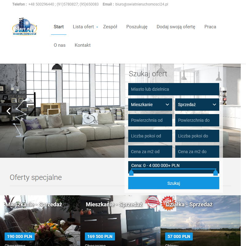 Stargard - nieruchomości sprzedaż