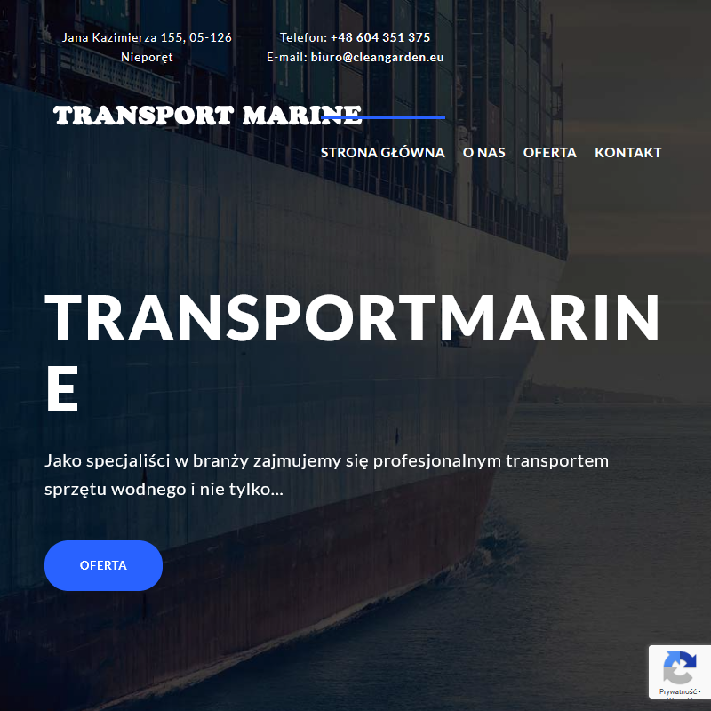 Warszawa - transport łódki motorowej