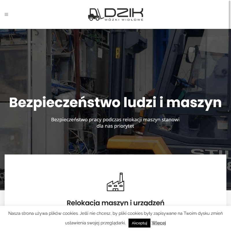 Transport maszyn - Kielce