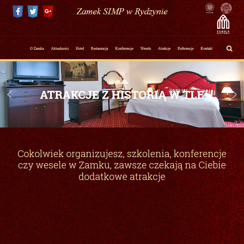 Hotel w zamku w Wrocławiu
