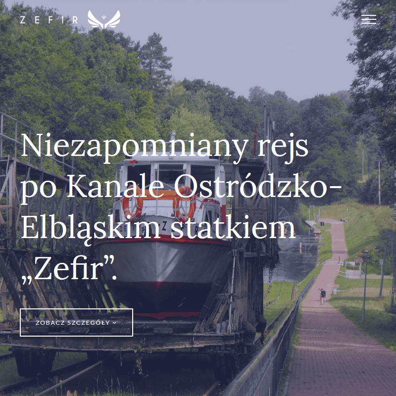 Elbląg - rejs po trawie