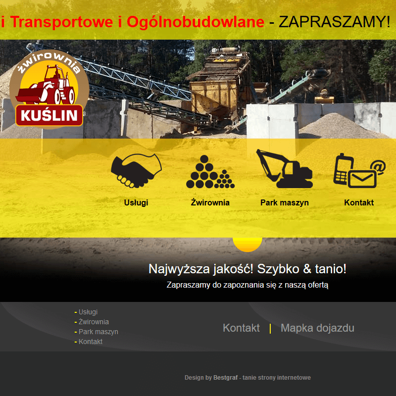 Piasek płukany - Poznań